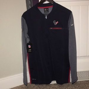 NFL Dri-Fit Houston Texans 1/4 zip pullover